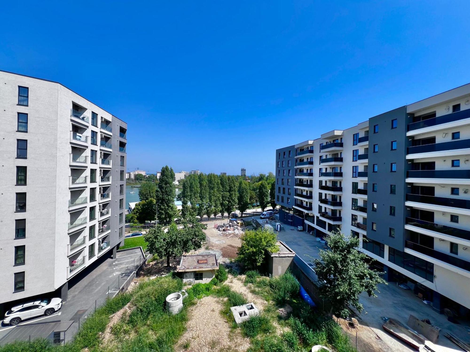 Grand Mamaia Lake Apartments Констанца Екстериор снимка